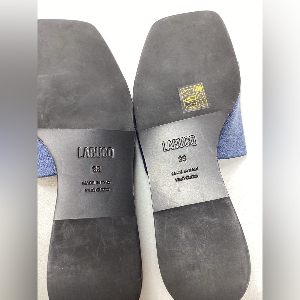 Labucq Stretch Denim Wedge Heels Size EU 39 - Picture 11 of 11
